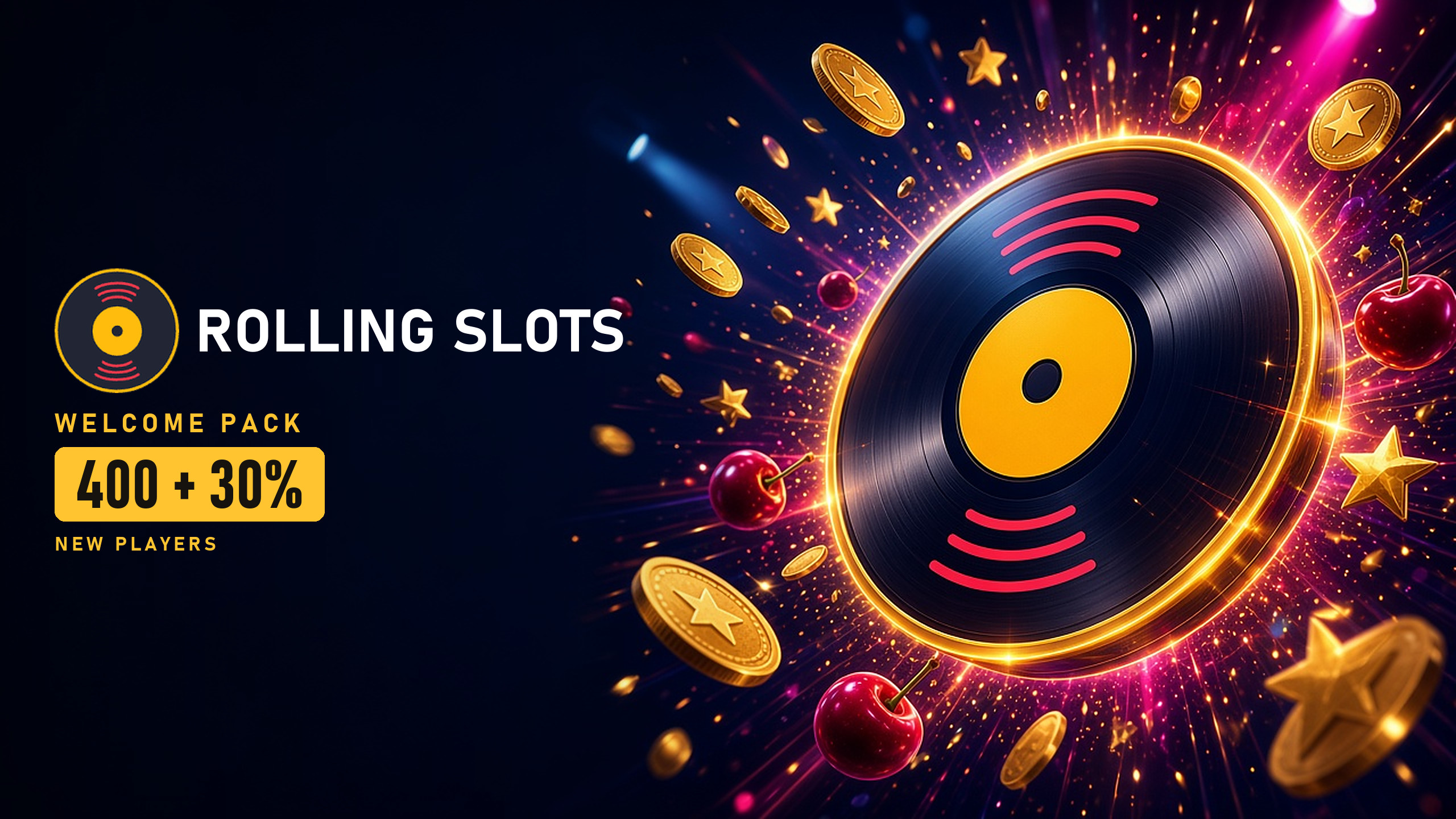 Rolling Slots banner