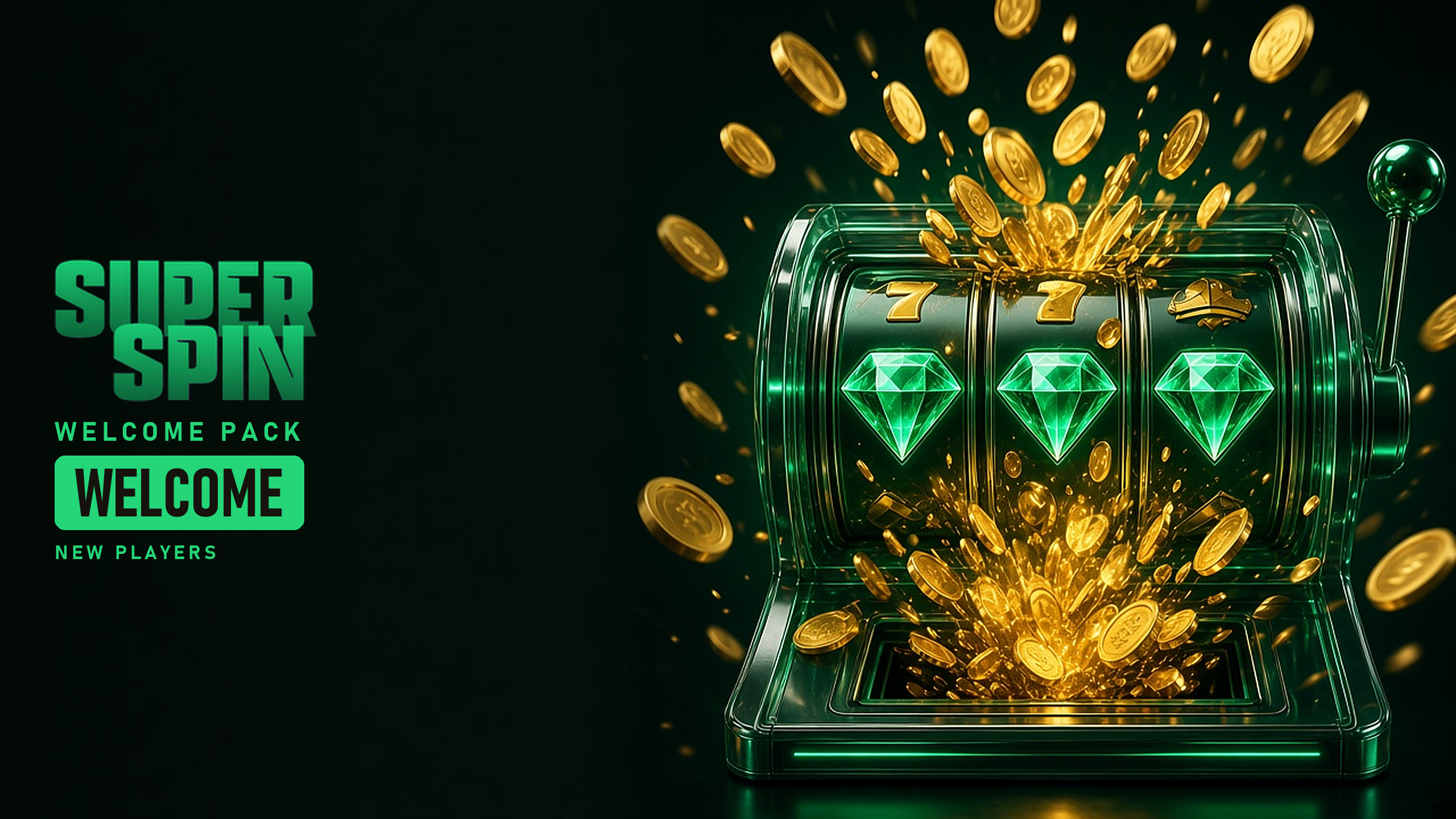 Super Spins banner